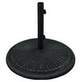 19" Diameter 50 lb. Cast Iron Umbrella Base